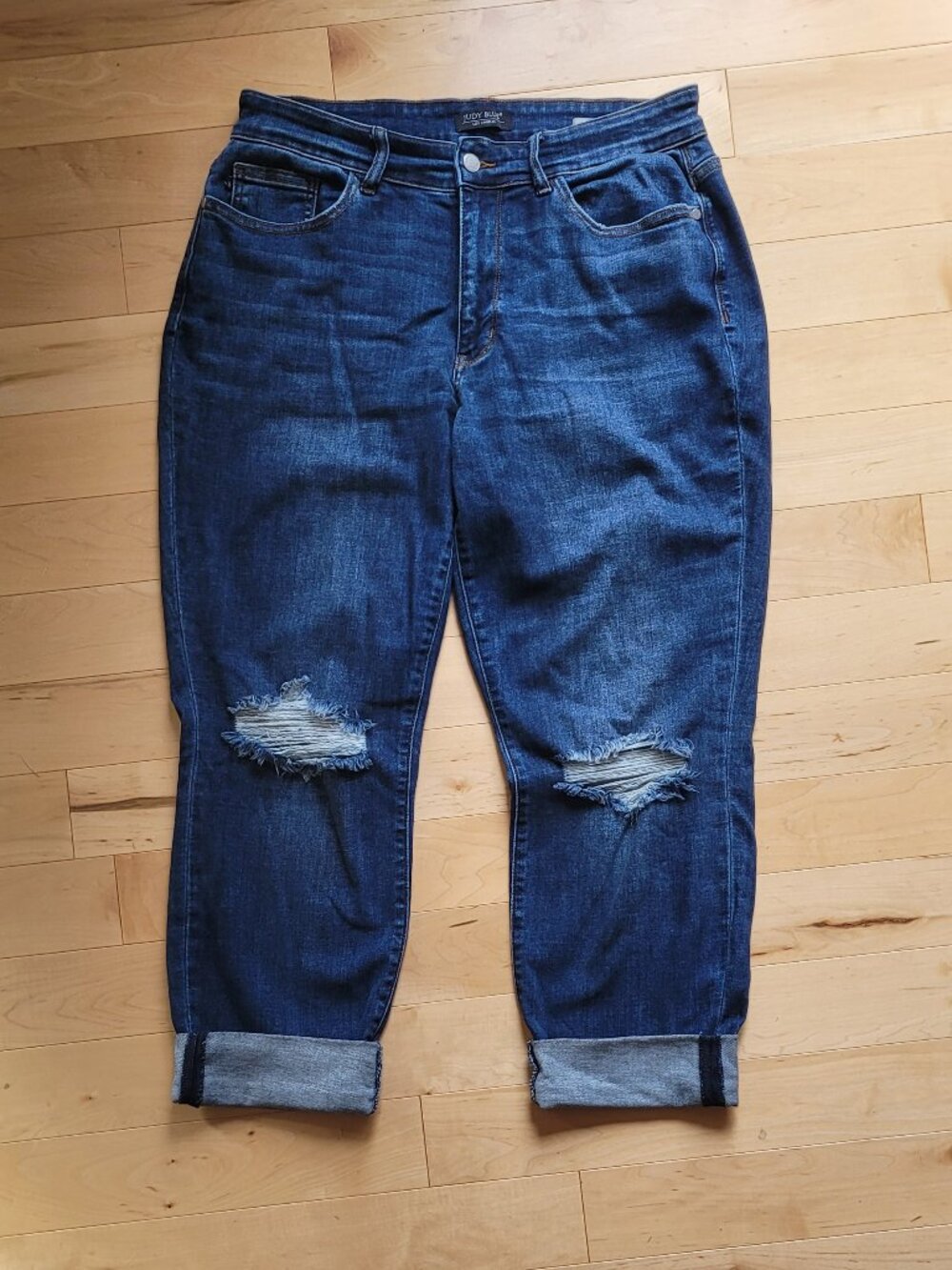 Judy Blue Distressed Slim Fit Jeans Size 14W
